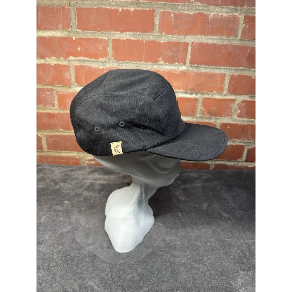 Rare Black Chipotle “Extra” Hat Strap Back Adjustable Anthem Branding 5 Panel